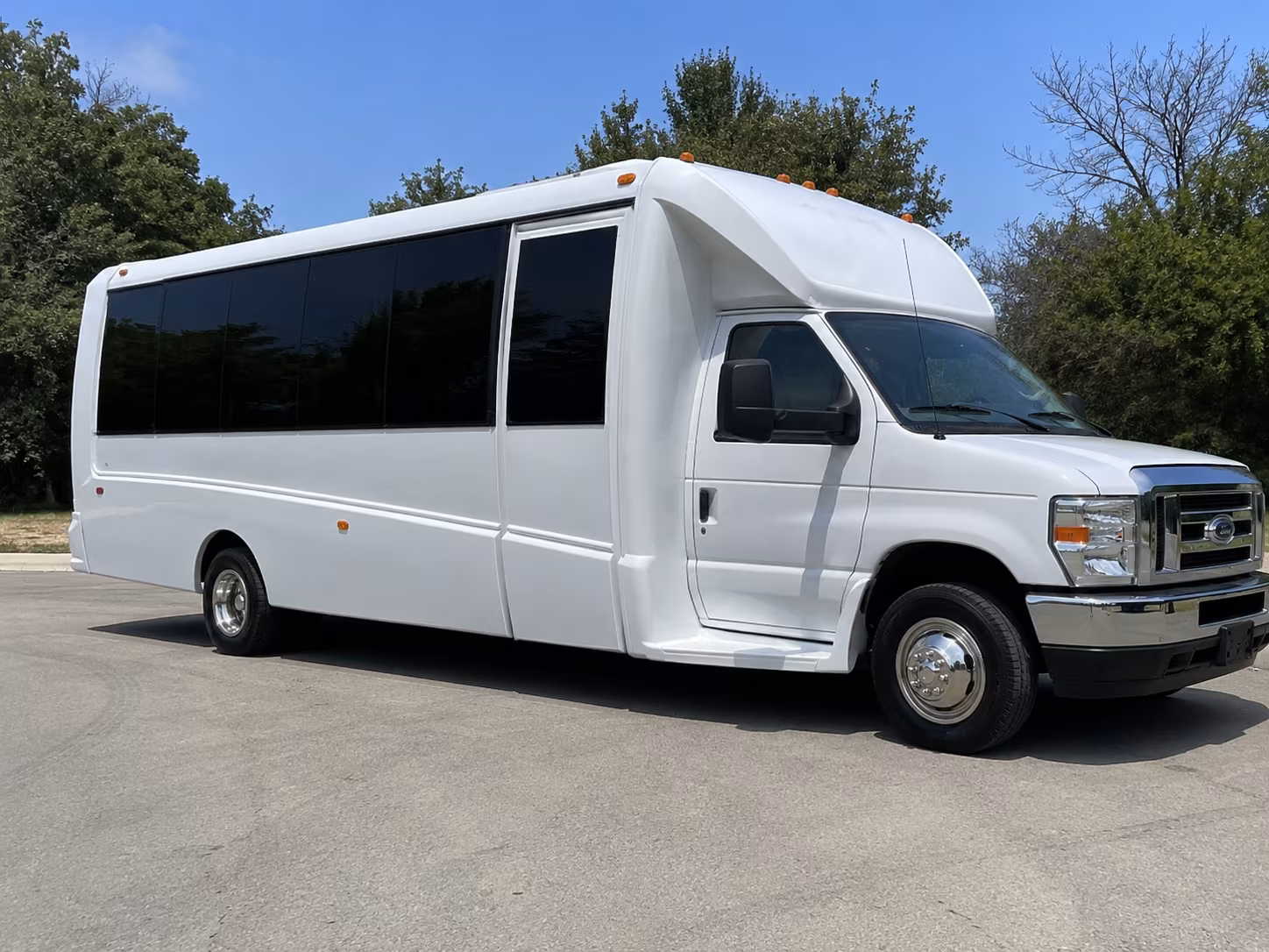 Passenger seating aboard a party bus rental serving Yonkers
