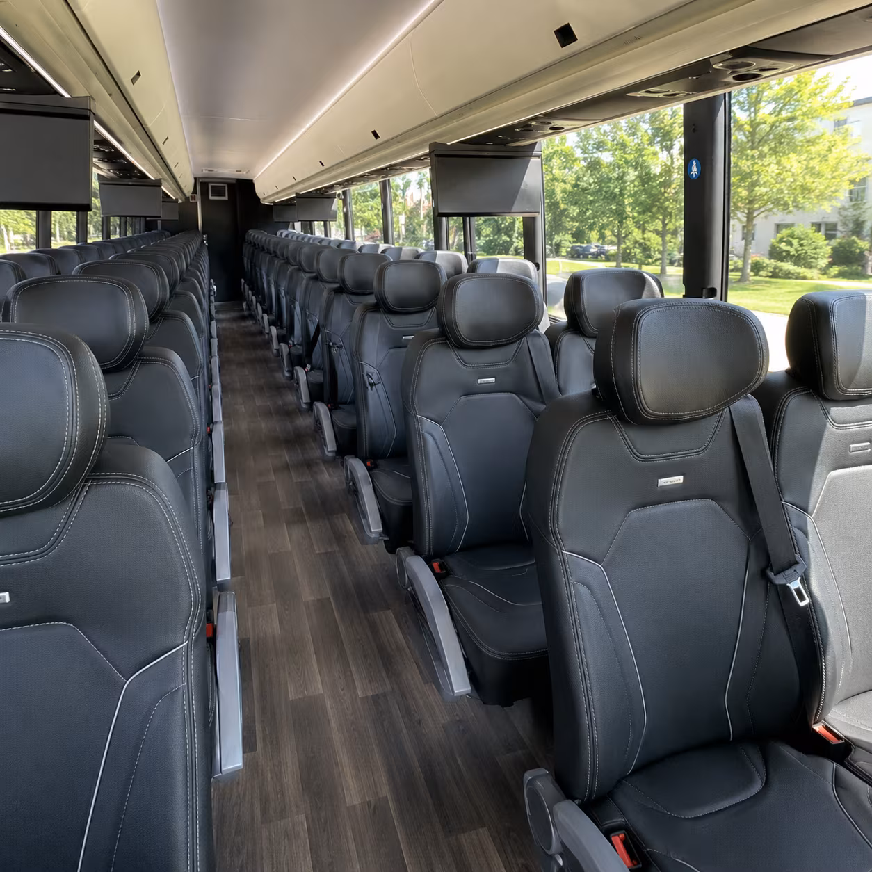 Yonkers Airport Shuttle & Transportation party bus exterior