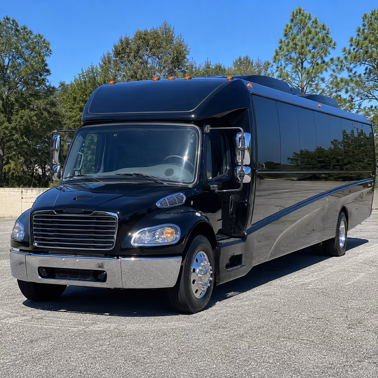 Yonkers Airport Shuttle & Transportation party bus interior