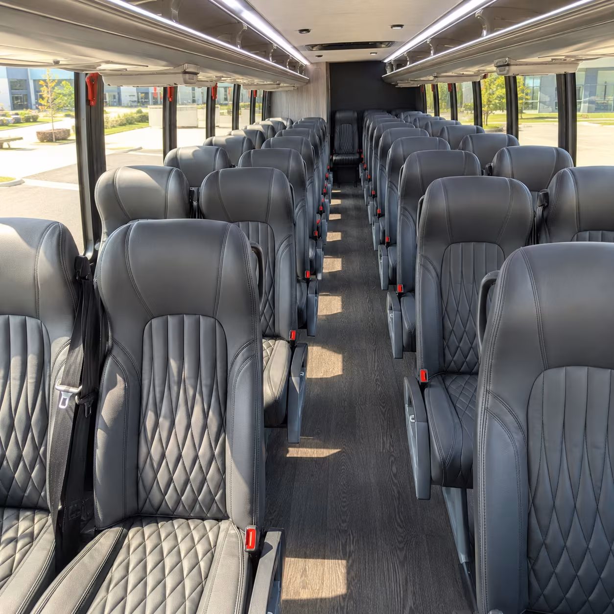 Yonkers Airport Shuttle & Transportation party bus exterior