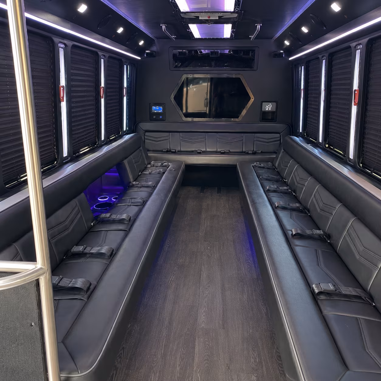 Yonkers Bachelor & Bachelorette Transportation onboard seating