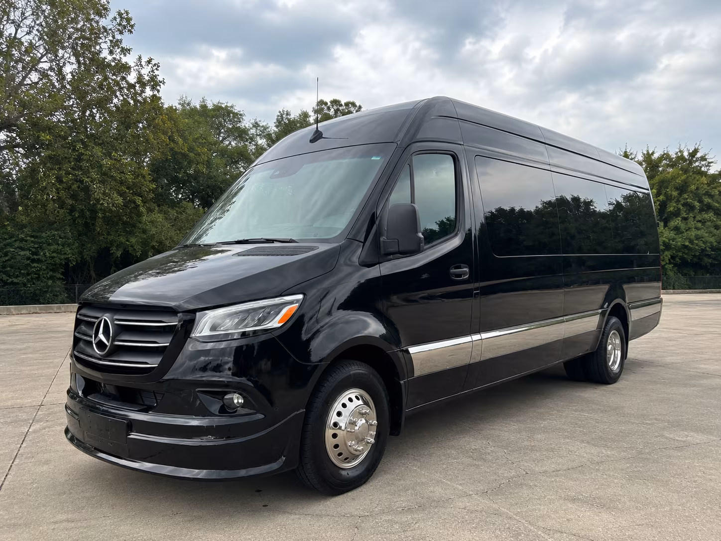 Yonkers Corporate Transportation party bus exterior