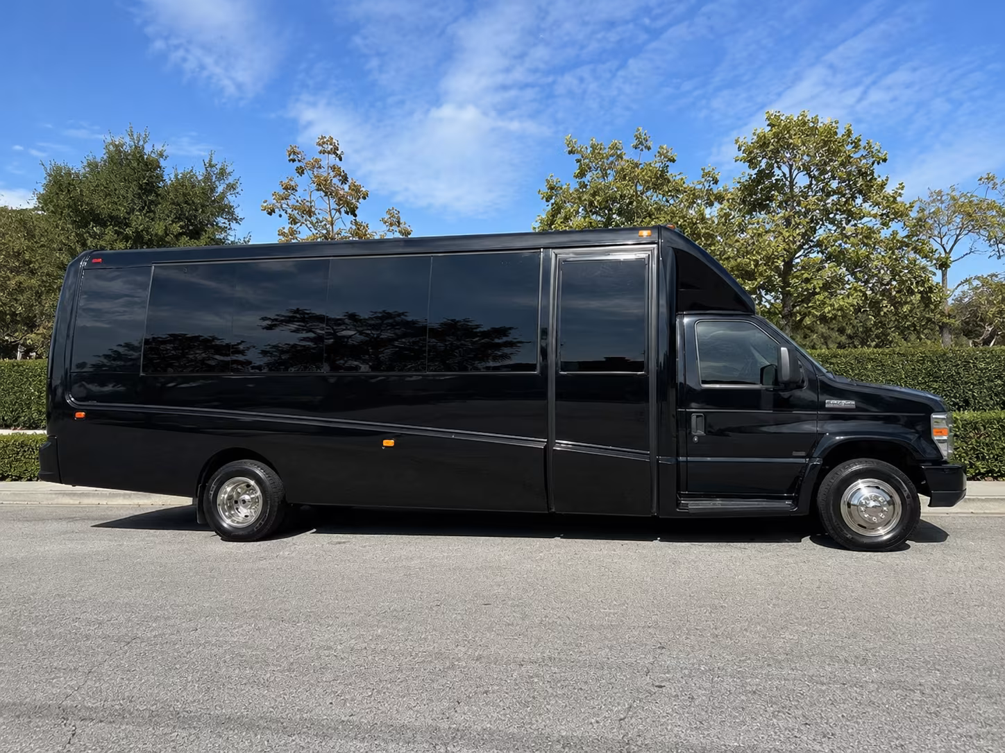Yonkers School Event Transportation party bus exterior