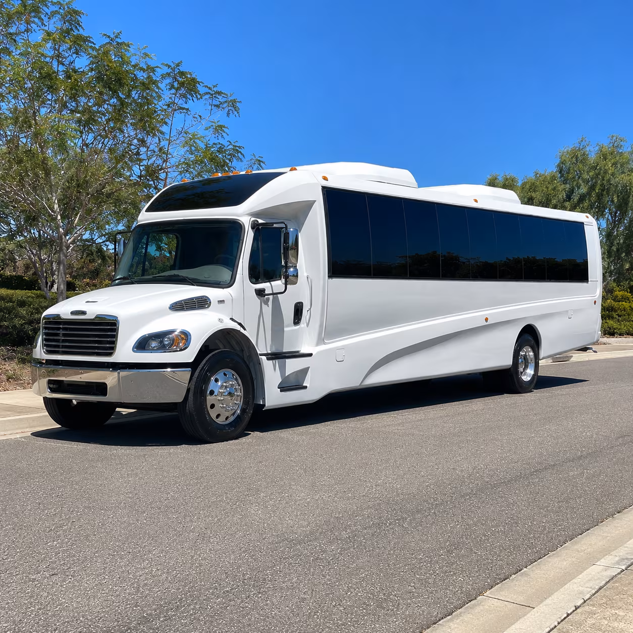 Yonkers School Event Transportation party bus exterior