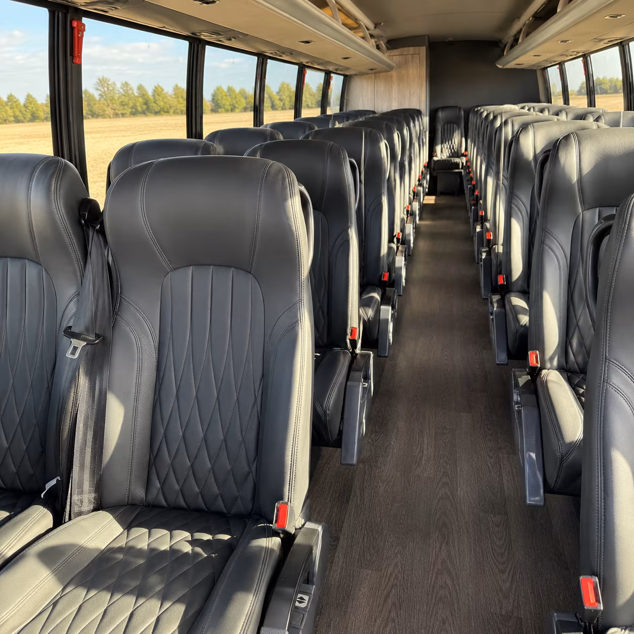 Yonkers School Event Transportation onboard seating
