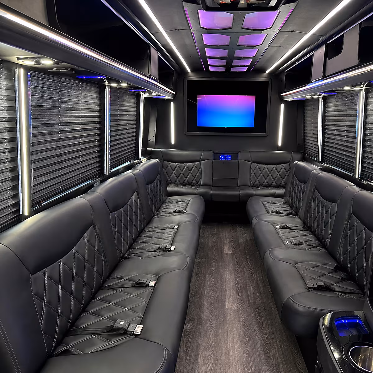 Yonkers Wedding Transportation onboard seating
