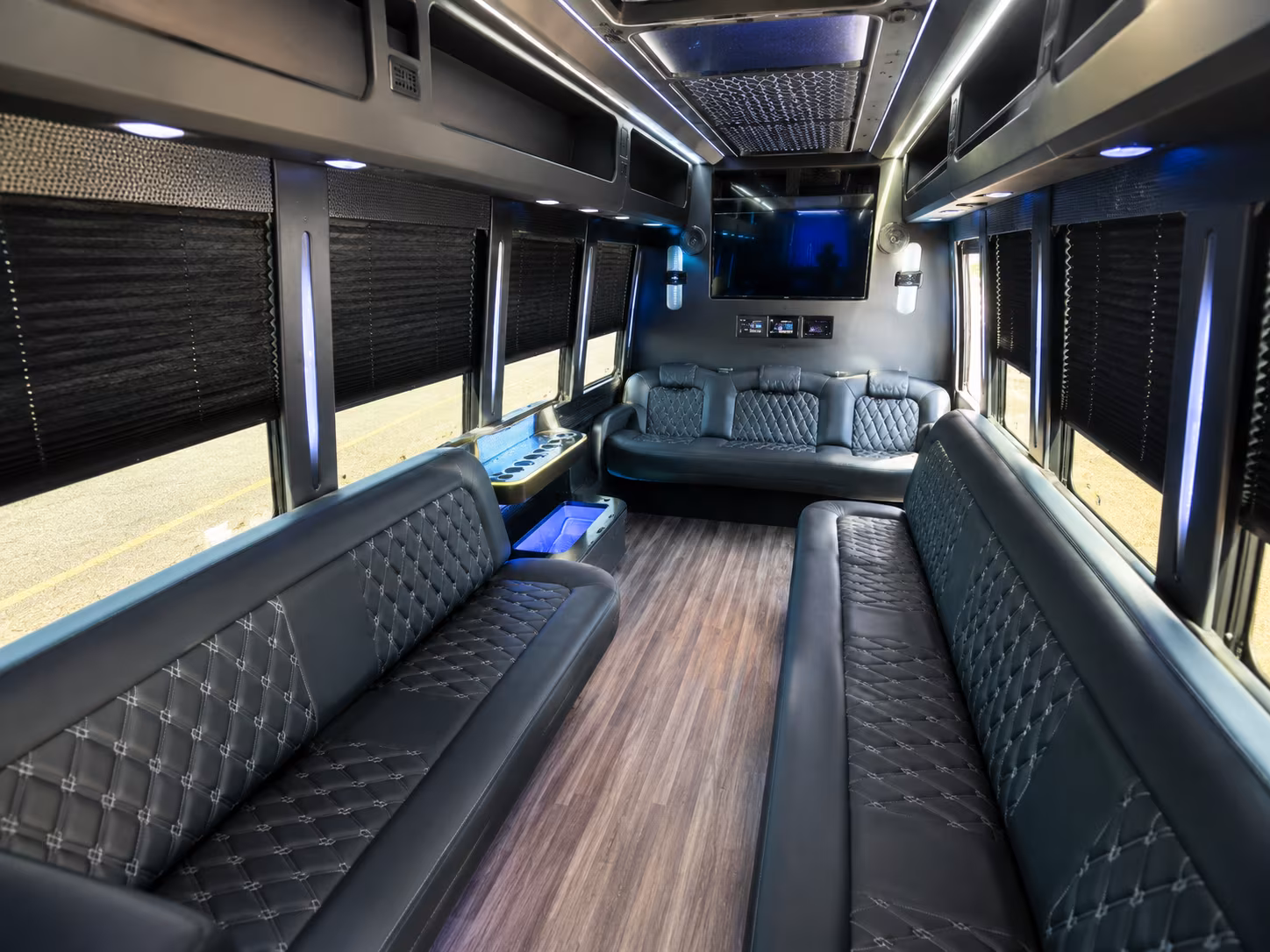 Yonkers Winery Tour & Pub Crawl Transportation party bus exterior