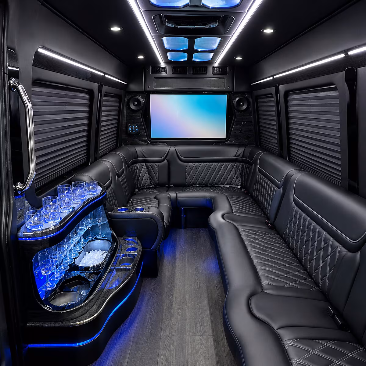 Yonkers Winery Tour & Pub Crawl Transportation onboard seating